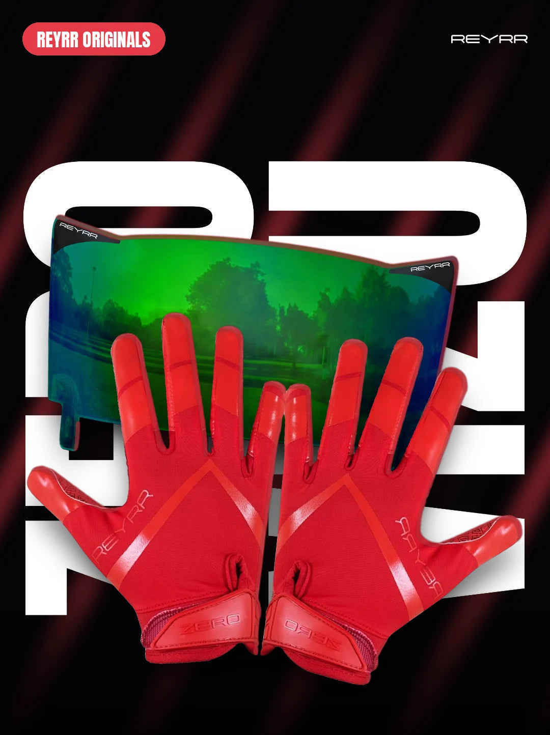 Reyrr VIZU visor and ZERO gloves