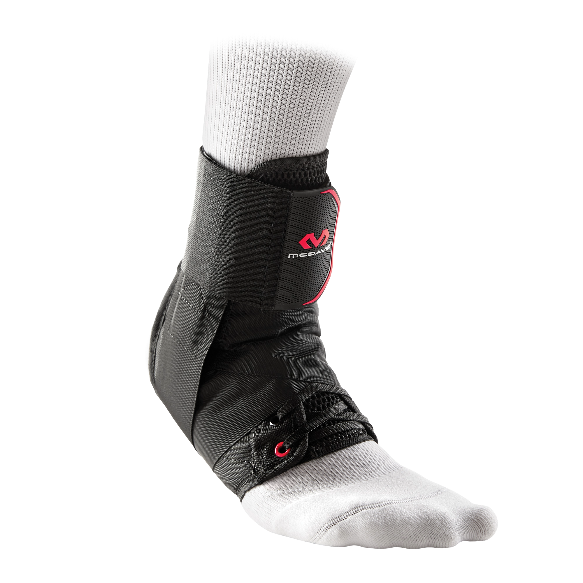 McDavid Ultralite Ankle brace with straps for lightweight, adjustable ankle support and injury prevention
