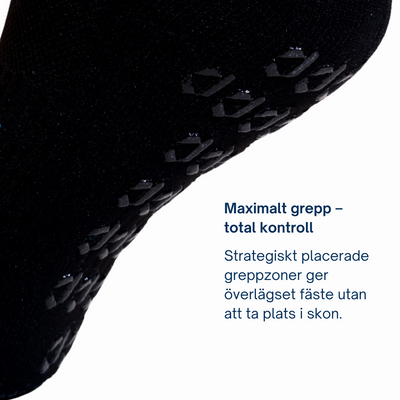 Playmkr Grip Sock Black — grip pad close-up