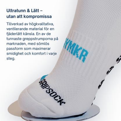 Playmkr Grip Sock White