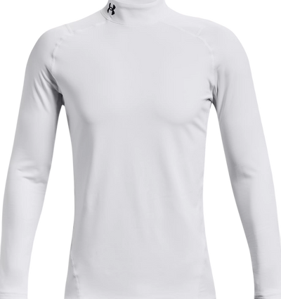 UA Mock Fitted ColdGear long sleeve — front view