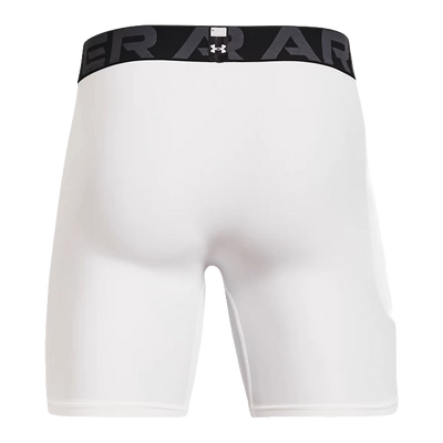 Under Armour HeatGear men's 6 inch compression shorts, style 1361596, alternate color front