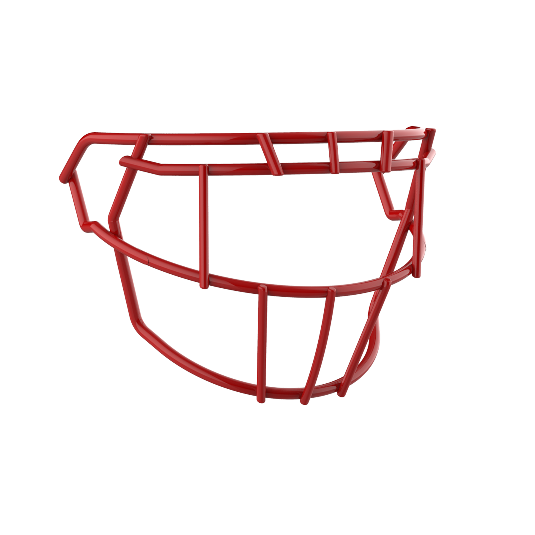 Schutt F7 EGOP-NB-VC facemask in Scarlet Red