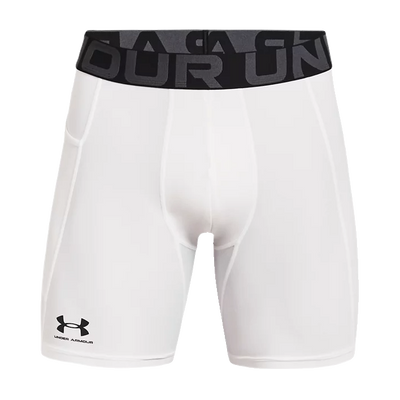Under Armour HeatGear men's 6 inch compression shorts, style 1361596, back view