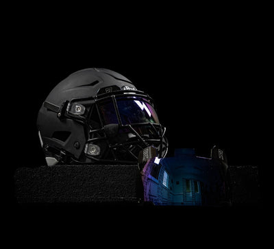 REYRR VISION DEEP OCEAN BLUE - Premium Visor from Reyrr Athletics - Shop now at Reyrr Athletics